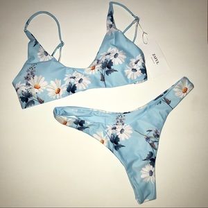 Brand new floral bikini